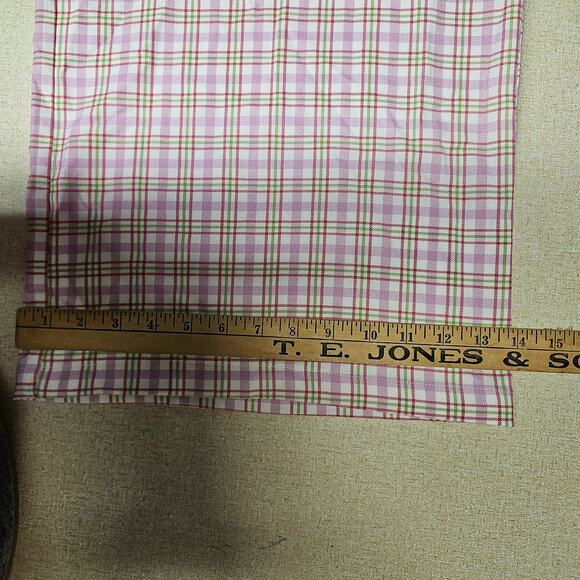 Forever 21+ Womens 1X Pink Plaid Elastic Waist Wide Leg Cargo Academia NWT - Picture 13 of 13